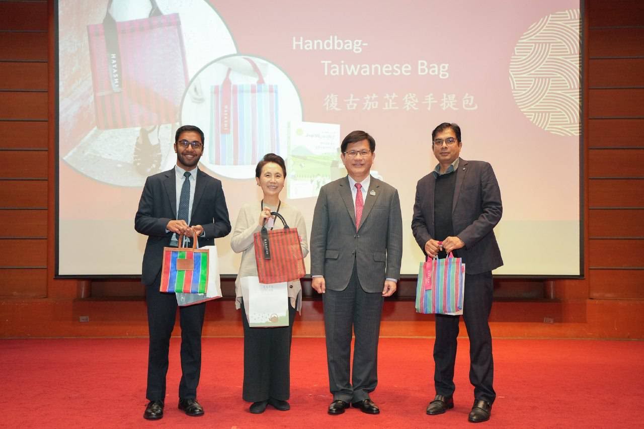 Ghaji bags for Taiwan scholars.