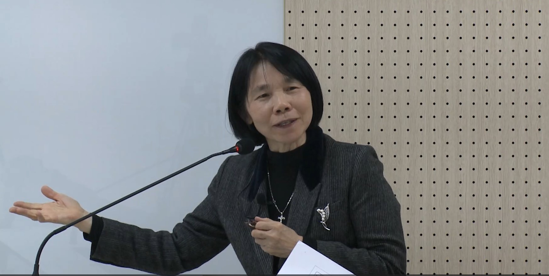 The speaker Prof. Lin, Yueh-hui (Image courtesy of KUN )