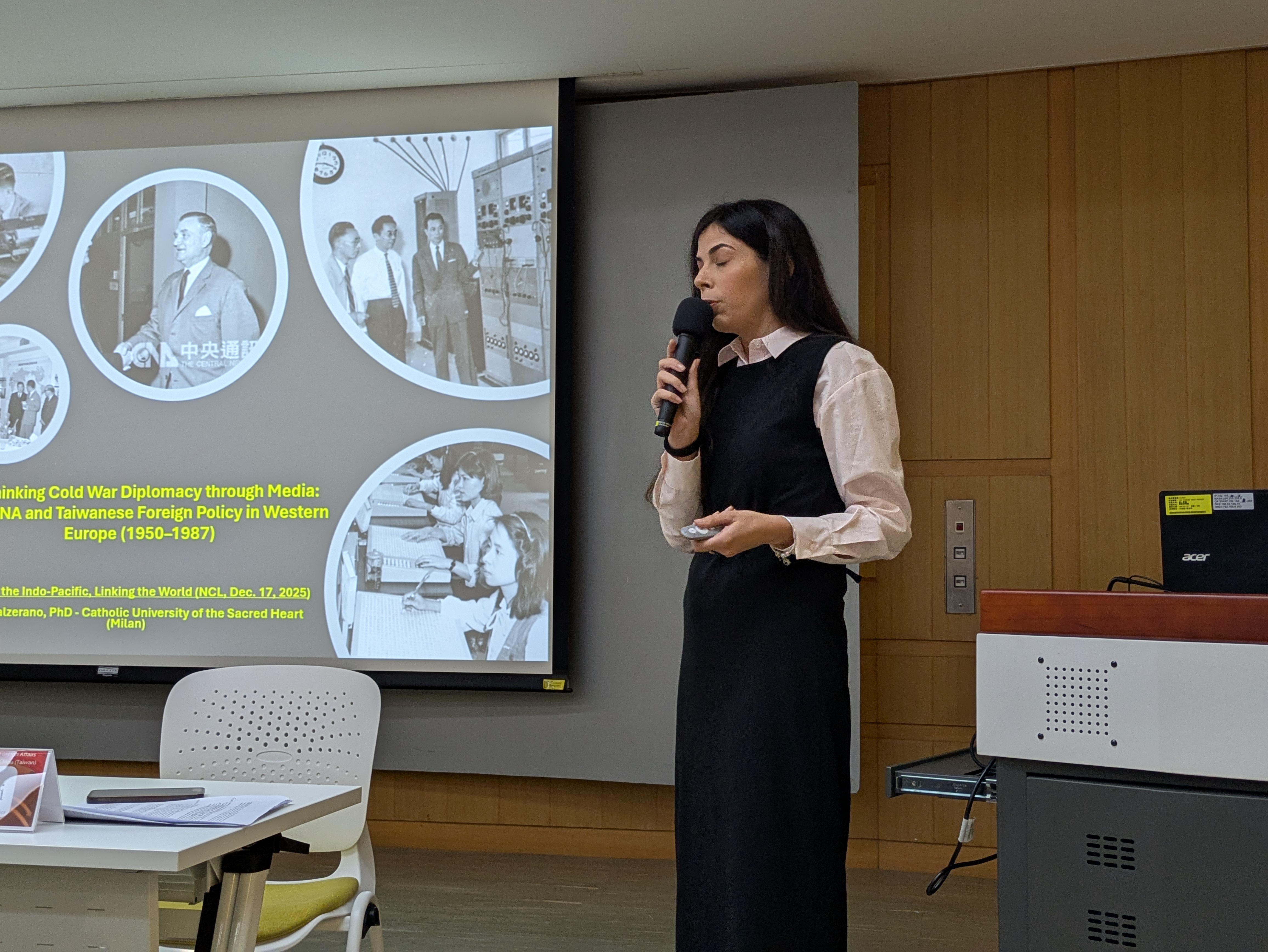 發表人高明亮Clara Galzerano博士