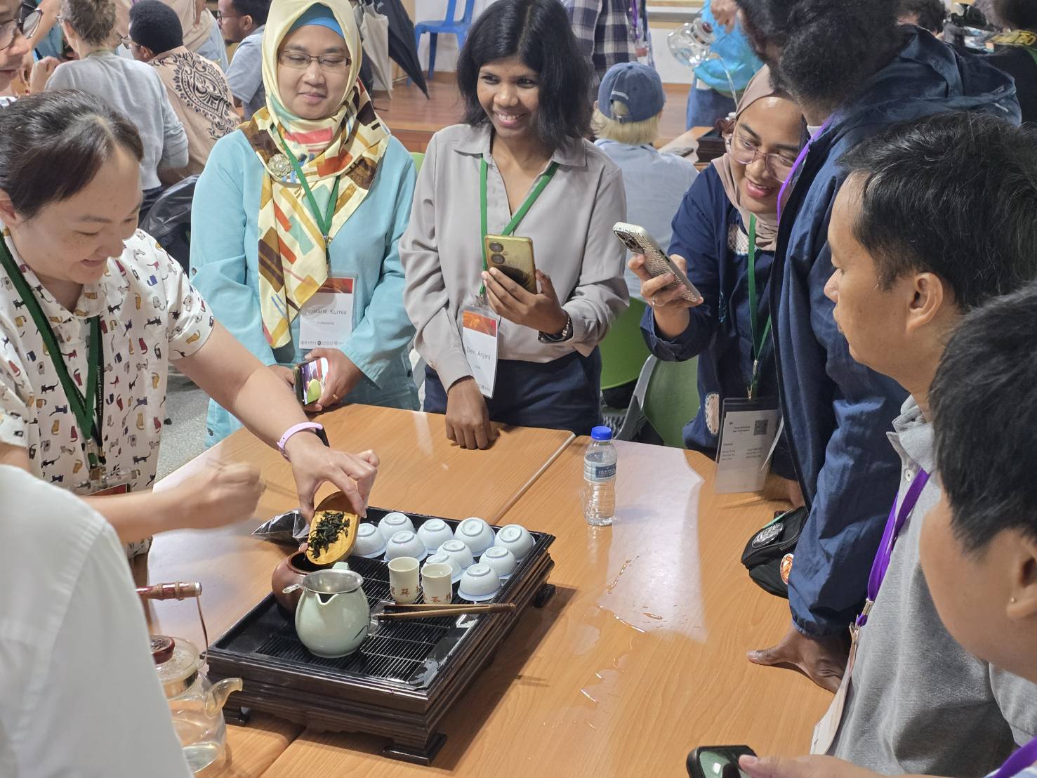Tea brewing experience