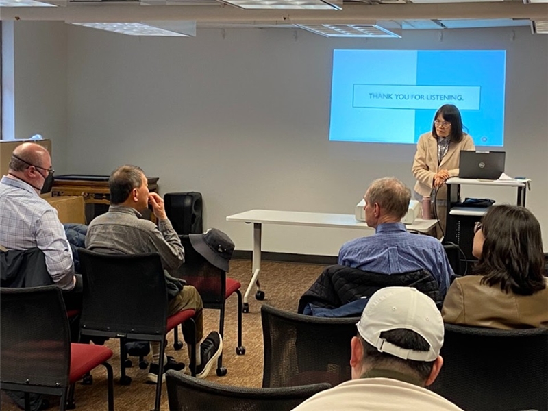 Scene from the lecture